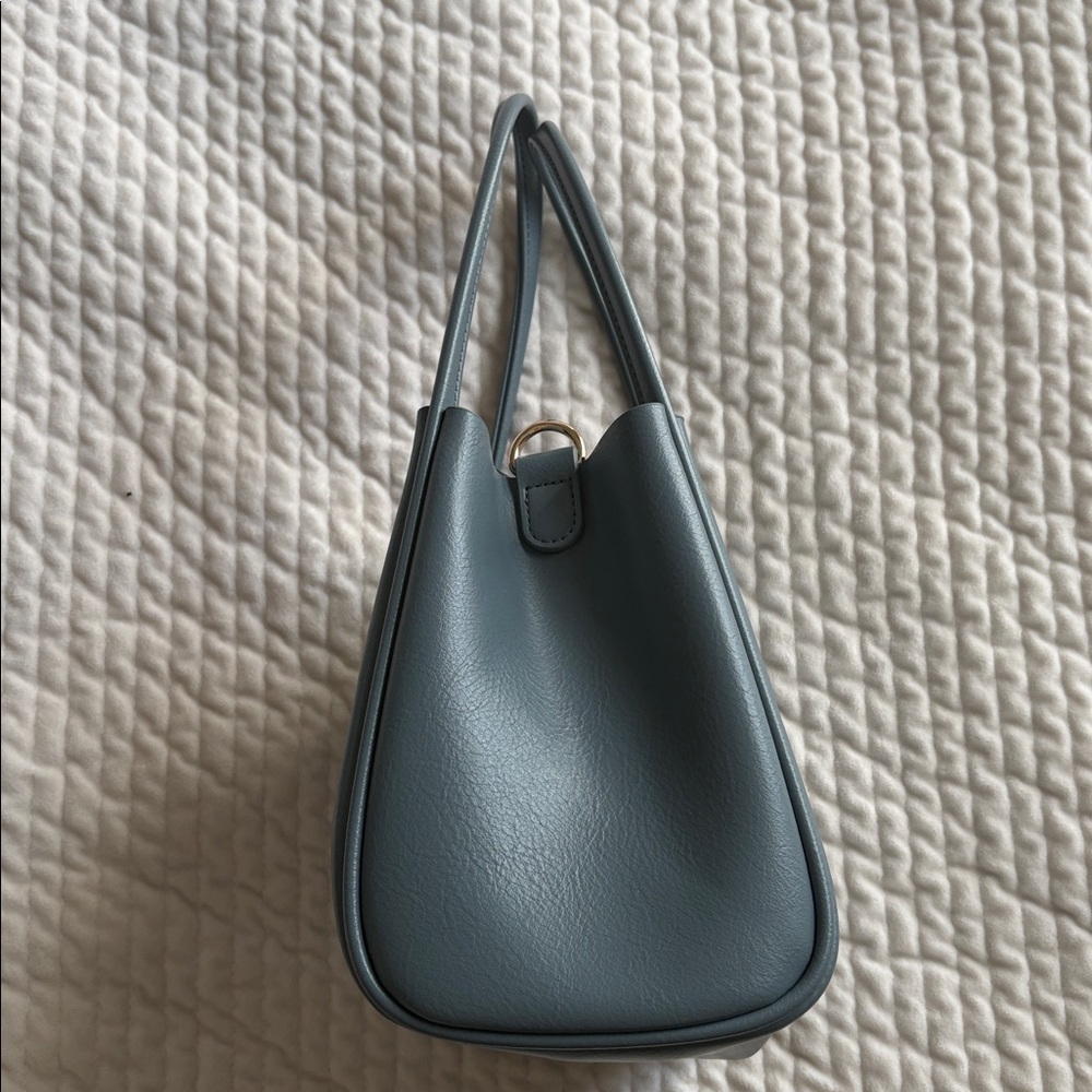 Anthropologie Hollace Mini Tote in Blue Grey - Picture 4 of 8